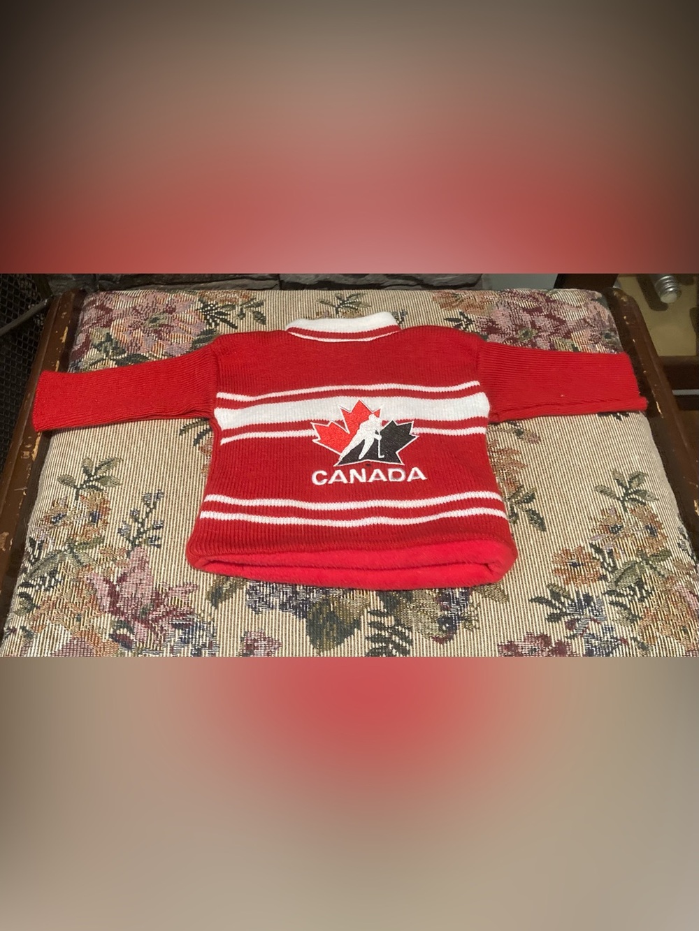 Jersey Toque Team Canada Hockey Sweater Hat